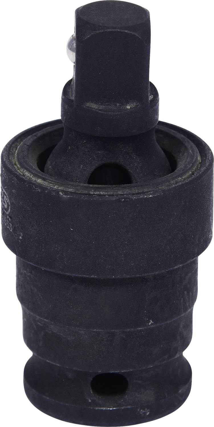 Un adaptateur noir de forme cylindrique avec connexion enfichable. Utilisé pour établir une connexion entre deux composants différents.