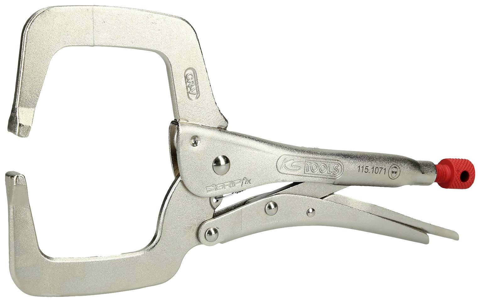 KS Tools 115.1071 Pince-étau ronde 0 - 100 mm 270 mm