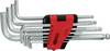 KS Tools 1515100 6 pans intérieurs Jeu de clés mâles coudées 1/16 pouces, 5/64 pouces, 3/32 pouces, 1/8 pouces, 5/32 pouces, 3/16 pouces, 7/32 pouces, 1/4 pouces, 5/16 pouces, 3/8 pouces 10 pièces