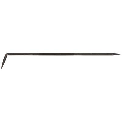 Un outil métallique avec un angle droit à une extrémité, ressemblant à un crochet ou à une pince, probablement destiné à des travaux de précision.