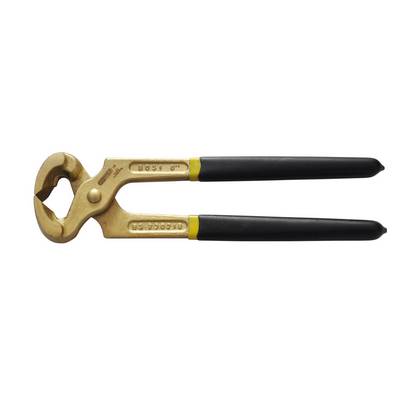 Coupe-boulons inoxydable avec poignées noires, adapté pour couper des fils et des boulons épais.