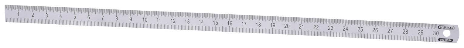 Règlet KS Tools 3000104 300.0104 Acier à ressort