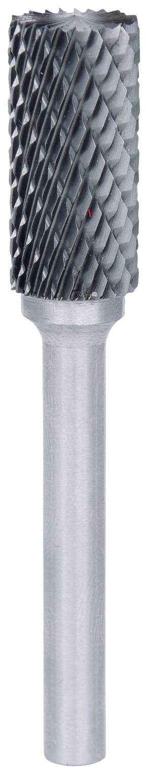 Fraise en métal à tige cylindrique et dents tranchantes. Adaptée pour des usinages de matériaux précis.