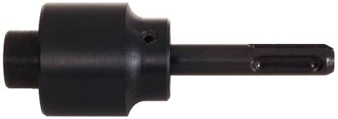 Mandrin de perceuse en métal avec fixation SDS, adapté aux perceuses pour la fixation de forets ou d'accessoires.
