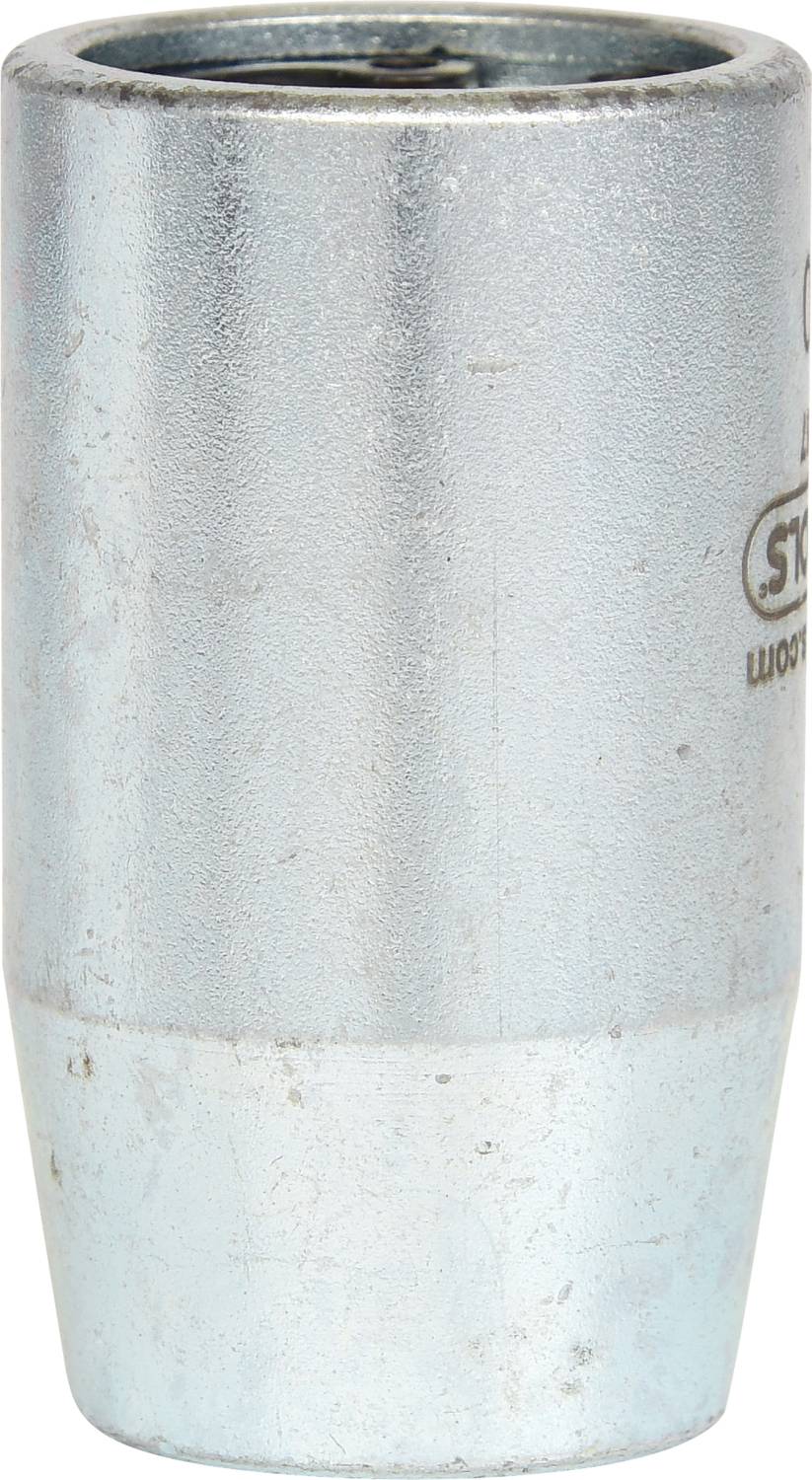 Buse de vulcanisation en métal, forme cylindrique, couleur argentée. Utilisée pour la vulcanisation des pneus à haute température.