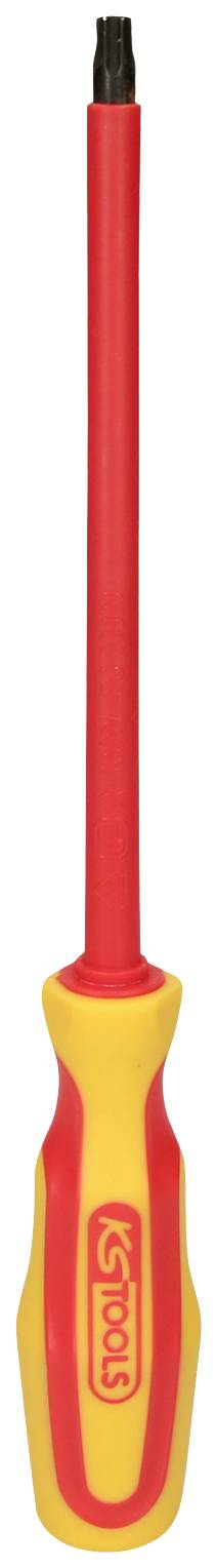 KS Tools 117.0557 VDE Tournevis Torx Taille (tournevis) T 40 Longueur de la lame: 175.0 mm DIN EN 60900 1 pc(s)