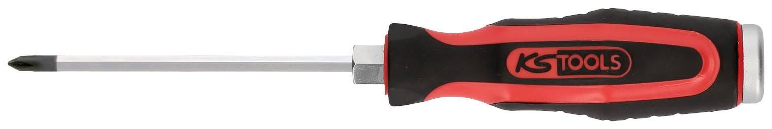 KS Tools 1511106 151.1106 Tournevis cruciforme PH 4 DIN ISO 8764