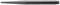 Stylet métallique à pointe effilée, de forme cylindrique. Convient pour des applications artisanales.