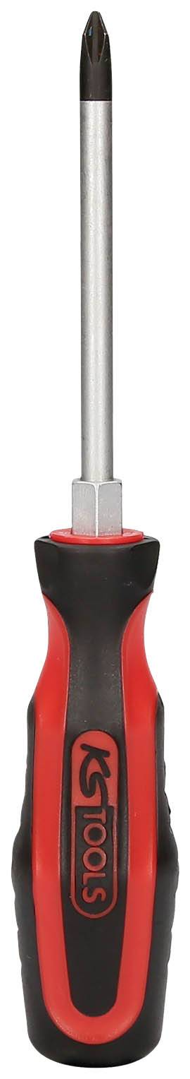 KS Tools 1591021 159.1021 Tournevis cruciforme PH 2 Longueur de la lame: 100.0 mm DIN ISO 8764