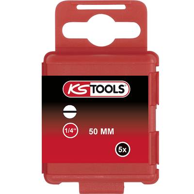 KS Tools 911.3330 Embout pour vis à tête fendue     5 pc(s)