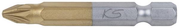 <br>  KS Tools<br>  911.3642<br>  911.3642<br>  Embout cruciforme<br>  Propulseur: 1/4" (6.3 mm)<br>  Sortie: vis Pozidriv<br>  PZ 1<br>  50.0 mm<br>