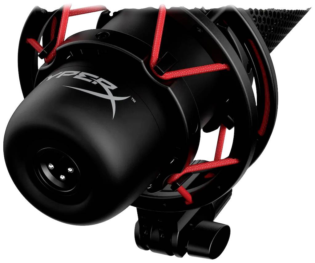 Microphone a condensateur HyperX ProCast, cardioide, XLR, filtre anti-pop, noir-8