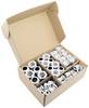 Quadrios 2102CA113 Assortiment de presse-étoupes PA66 blanc 60 pc(s)