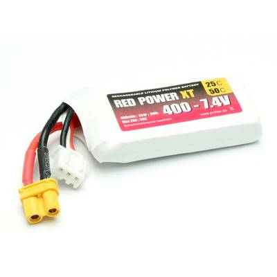 Red Power Pack de batterie (LiPo) 7.4 V 400 mAh  25 C Softcase XT30