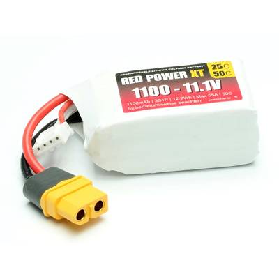 Red Power Pack de batterie (LiPo) 11.1 V 1100 mAh   Softcase XT60
