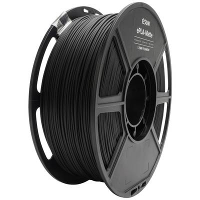 ESUN ePLA-Matte Black Filament PLA mat 1.75 mm 1 kg noir (mat) 1