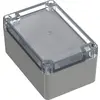 TRU COMPONENTS TC-10860596 Boîtier universel 120 x 80 x 60.20 Polycarbonate gris clair 1 pc(s)
