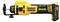 Un outil de rotation à batterie jaune et noir de la marque DEWALT avec l'inscription '18V XR Brushless' et 'Brushless'. Idéal pour les travaux de précision.