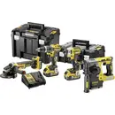 DEWALT DCK422P3T-QW DCK422P3T-QW Jeu d'outils Perceuse-visseuse à percussion sans fil, Clé à chocs sans fil, Marteau per