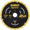 'Lame de scie circulaire DeWalt Extreme 210 mm 24 dents, Longue Durée, Ø210 mm, vitesse de rotation maximale 7000 tr/min, 30 mm x 2,4 mm.'