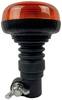 Berger & Schröter Gyrophare LED Mini RKL flex 20303 12 V/DC, 24 V/DC via réseau de bord support normé flexible, support normé orange
