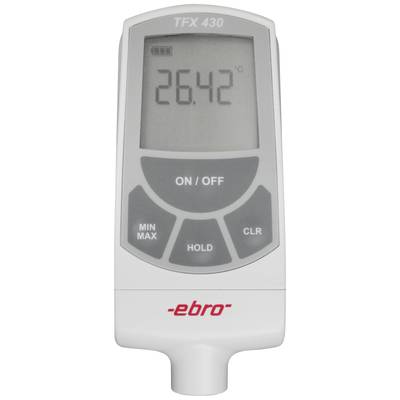 ebro TFX 430 Appareil de mesure de température  -100 - +400 °C  avec sonde rigide