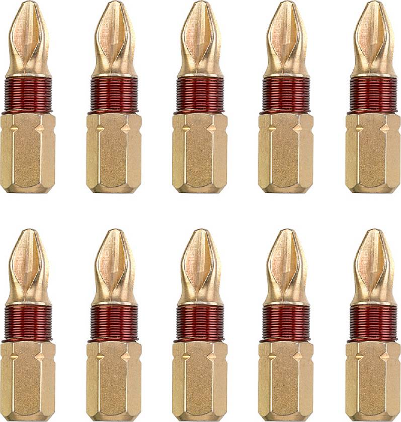 kwb 126011 Embout cruciforme Propulseur: 1/4" (6.3 mm) Sortie: cruciforme Phillips PH 1 25 mm