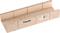 Guide-lame en bois pour scier précisément des pièces de bois à différents angles.