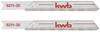 kwb 621130 Lames de scie sauteuse, travail du métal, bi-métal, 2 x fines 2 pc(s)