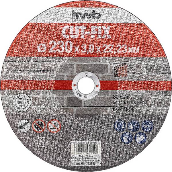 kwb  792950 Disque à tronçonner 230 mm 1 pc(s) Pierre