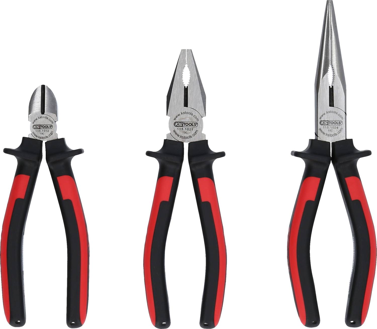 KS Tools NEW-46816 Jeu de pinces 3 pièces