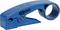 Outil de dénudage pratique bleu de KS Tools, adapté pour dénuder précisément des câbles de différentes tailles.