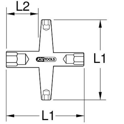 KS Tools Rubber-afdekdoek met veiligheidsisolatie, dikte1,6, 130 mm KS Tools Rubber-afdekdoek met veiligheidsisolatie, dikte1,6, 130 mm
