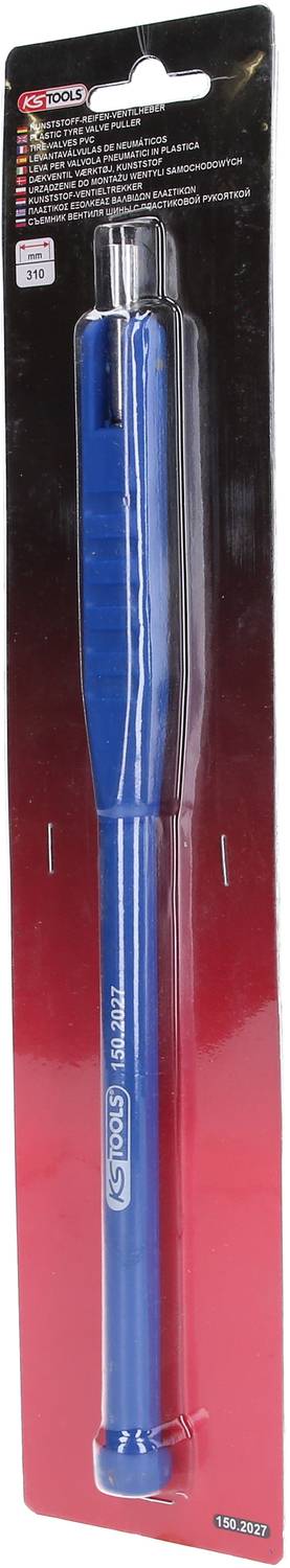 Ouvre-boîte Blauer T6000 en emballage rouge, pour ouvrir les boîtes de conserve en toute sécurité, doté d'une poignée ergonomique et d'un couvercle de lame.