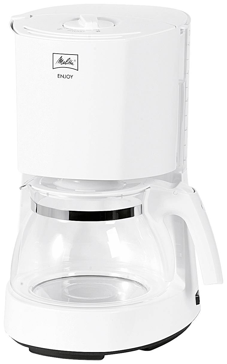 Melitta Enjoy Basis Cafetière blanc Nombre de tasse=10 verseuse en verre