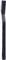 Brosse de nettoyage noire avec poils en acier, adaptée pour éliminer la saleté et la rouille sur les surfaces métalliques.