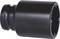 Outil métallique noir cylindrique avec une extrémité plus large, utilisé pour recevoir des connexions à vis ou enfichables.