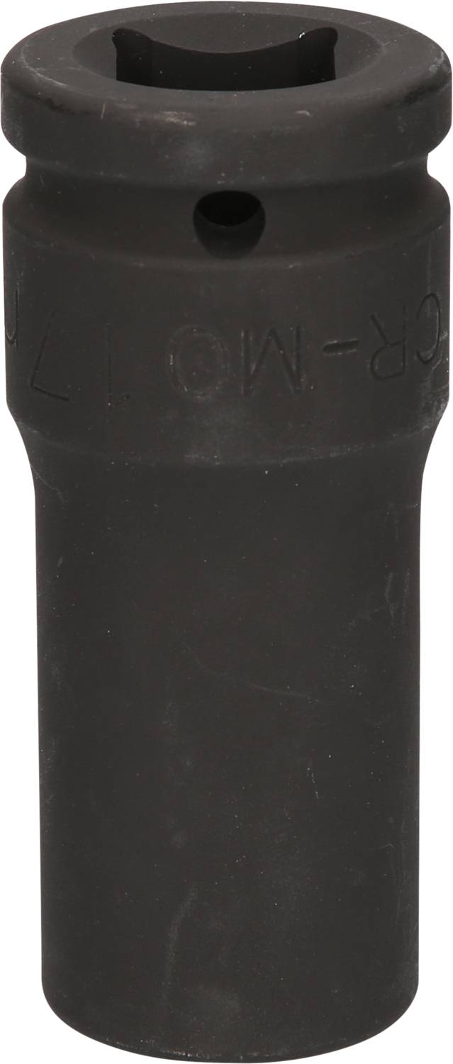 Noix noire à tige cylindrique, utilisée pour des applications mécaniques.