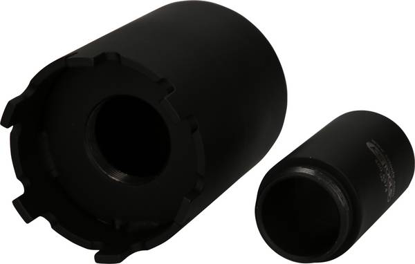 Jeu de clés à écrous à encoches avec tube de guidage pour Mercedes, Ø 71,5 mm, 2 pièces  KS Tools  460.5380