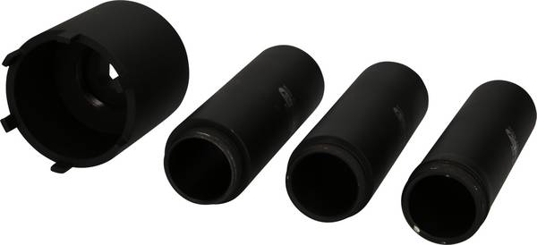 Jeu de clés à écrous à encoches avec 3 tubes de guidage pour Mercedes, Ø 63 mm, 4 pièces  KS Tools  460.5620