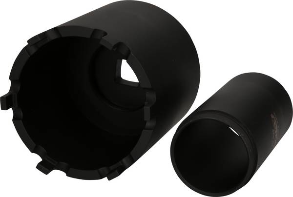 Jeu de clés à écrous à encoches avec tube de guidage pour Mercedes, Ø 100 mm, 2 pièces  KS Tools  460.5645