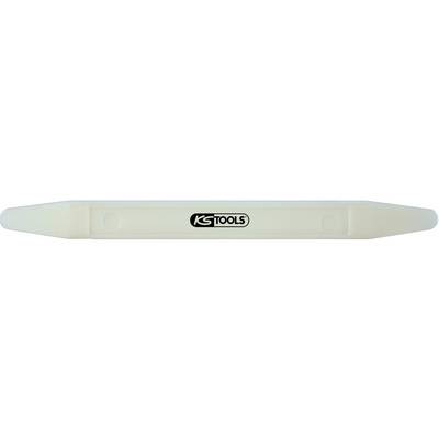 Coin à double extrémité en plastique portant l'inscription 'KS TOOLS'. Utilisé pour des travaux de montage ou de séparation.