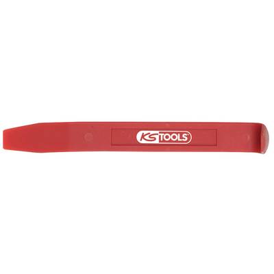 Outil de levier en plastique rouge de KS Tools, rectangulaire, plat.