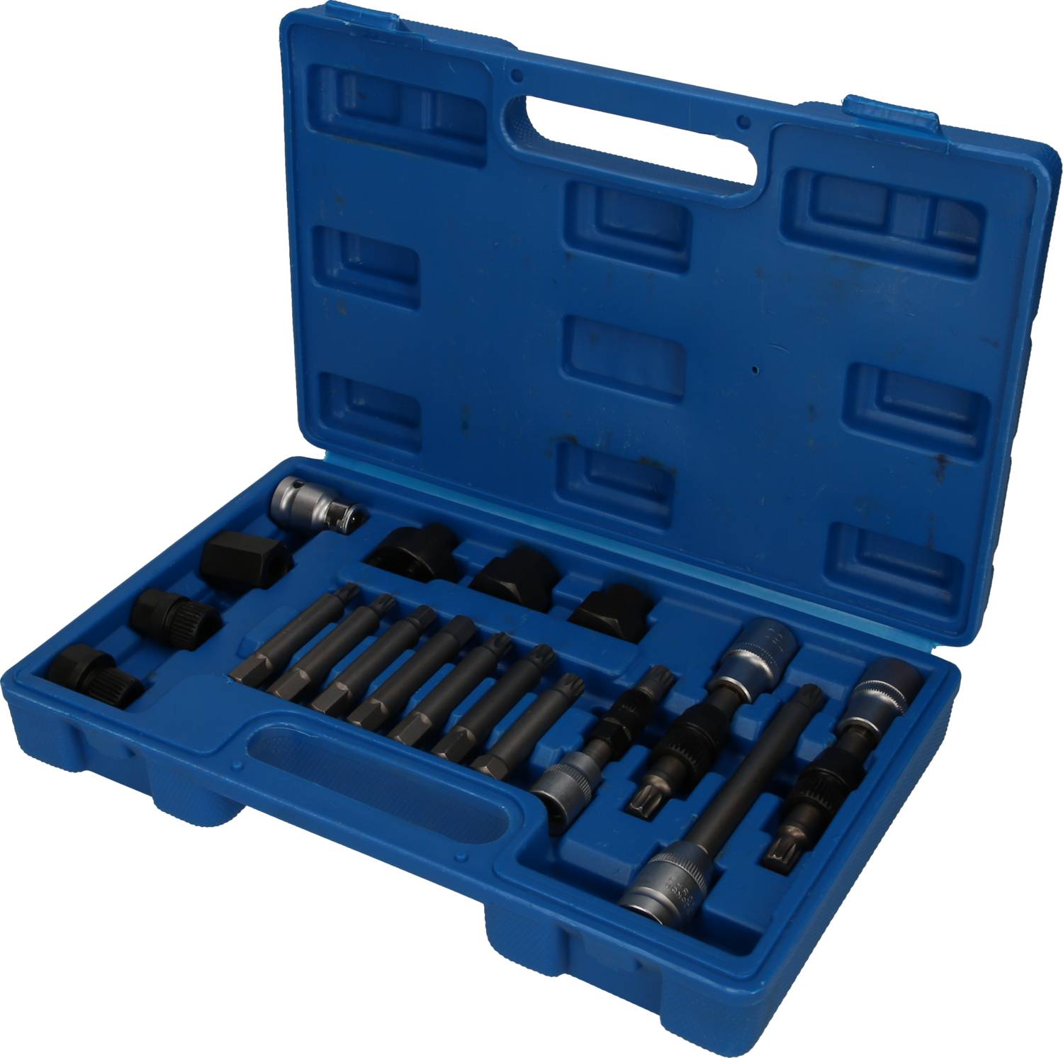 Brilliant Tools BT571020 Jeu d'embouts et de douilles pour alternateurs, 18 pcs