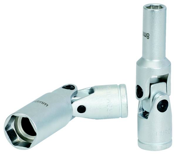 KS Tools 500.7301 Embouts de bougie de préchauffage 3/8", courts, 75 mm, 8 mm