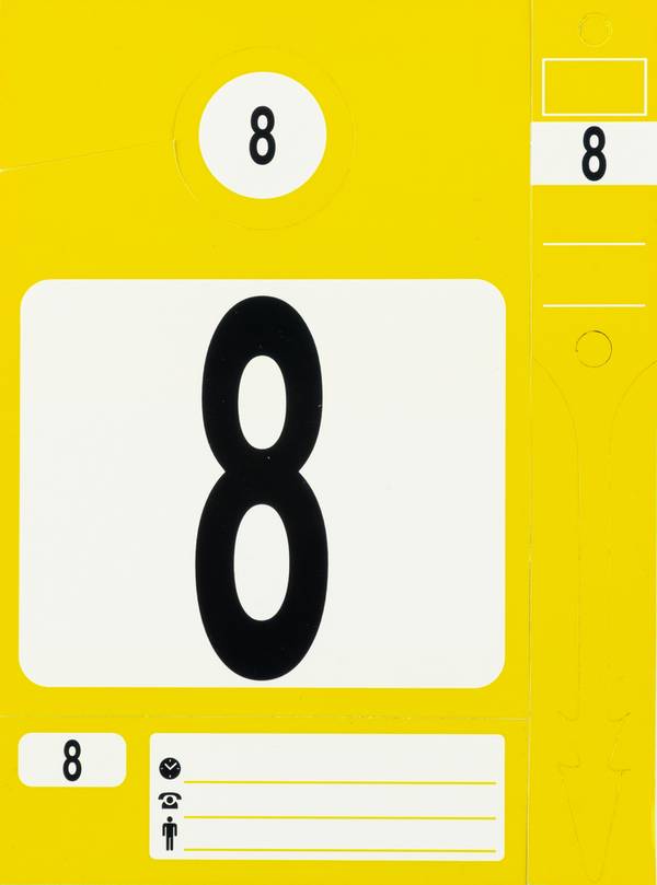 KS Tools Porte-clef 500.8017  jaune 300 pc(s)