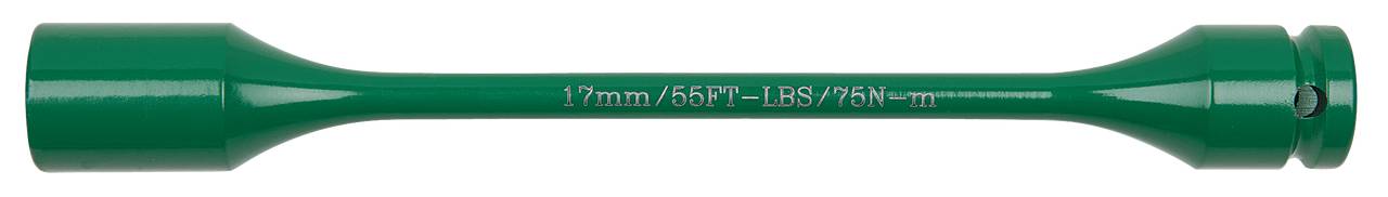 Clé à molette verte portant l'inscription '12 mm/655' LRS/F6N-m', adaptée pour des pièces de montage spécifiques.