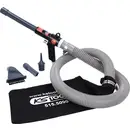 KS Tools Pistolet de soufflage et d’aspiration à air comprimé 6.3 bar + accessoires