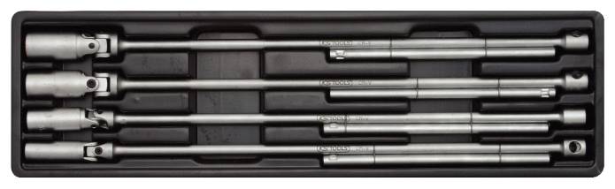 KS Tools 517.1130 Jeu de clés à bougie à poignée en T, 4 pcs, 14-21mm