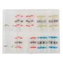 KS Tools 970.0720 Assortiment de cosses à sertir 0.25 mm² 6 mm² blanc, rouge, bleu, jaune 30 parties